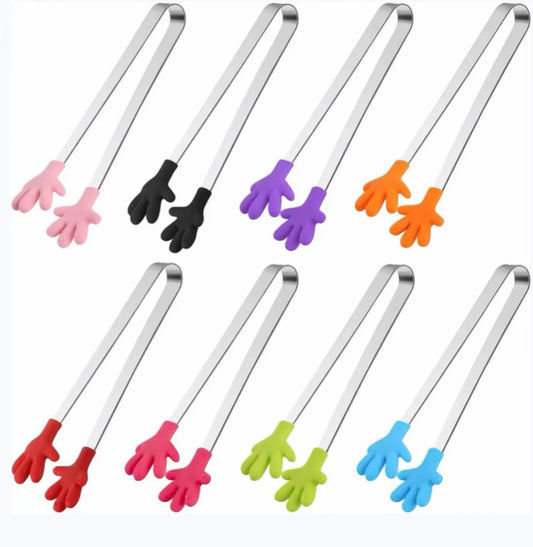 Colorful Tiny Hand Candy Tongs