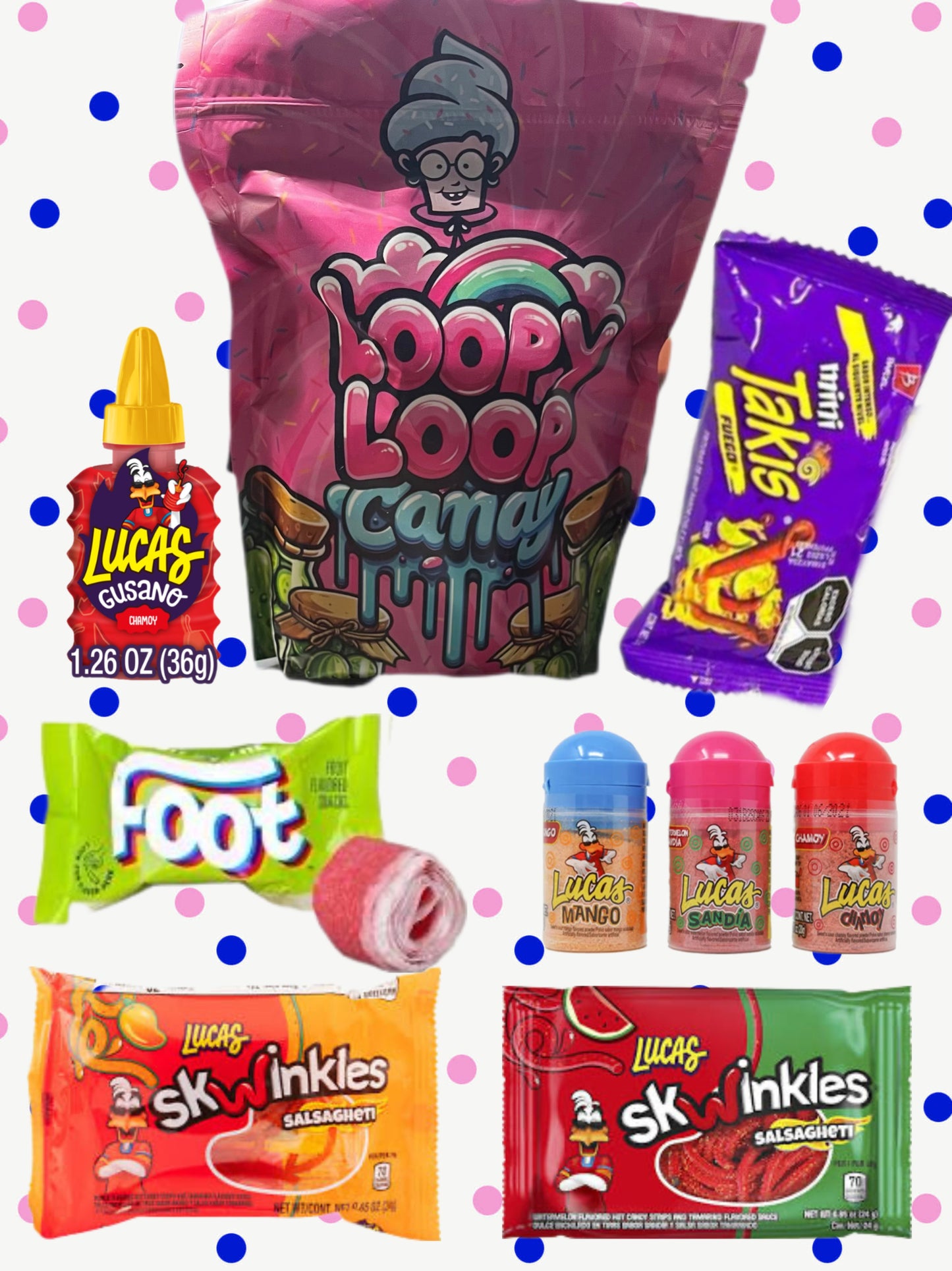Loopy loop candy pickle kit